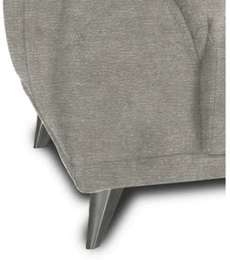 Háromszemélyes LIVORNO kanapé, szürke