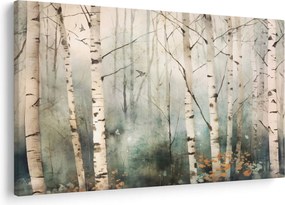 Kép - Erdőminta rajzolása (90x60 cm)