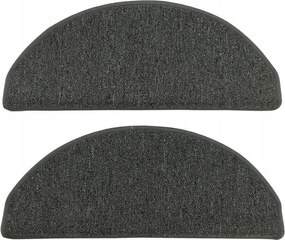 Sötétszürke Lépcsőszőnyeg Rátétek