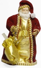 Mikulás Figura 13cm Karácsonyi Ajándék Dekoráció