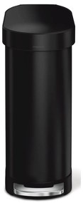 Acél pedálos szemetes 45 l Slim – simplehuman