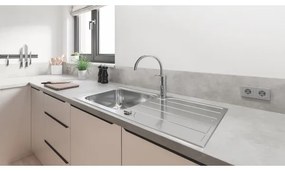 GROHE 30469000 - START mosogató csaptelep magas kifolyóval, fényes króm