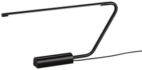 Fekete LED asztali lámpa (magasság 33 cm) Olea – Trio Select