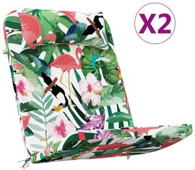 2 db többszínű oxford szövet adirondack-székpárna