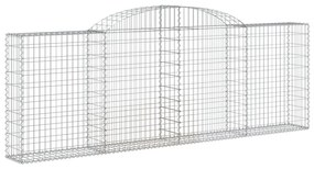 20 db íves horganyzott vas gabion kosár 300 x 30 x 100/120 cm