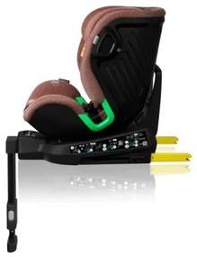 Lionelo HARMONY i-Size 40-150 cm forgatható autósülés alapzattal, téglavörös