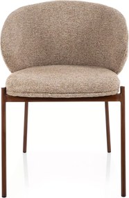 Étkezőszék KIOTO, dió/bézs