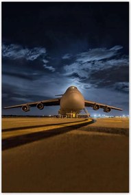 Poszterek 80x120 Nagy repülőgép repülőtér