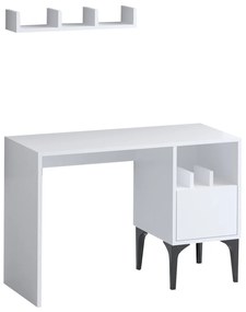 PC asztal Aliex 4 (fehér). Akció -18%. 1073387