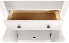 Fehér borovi fenyő könyvespolc 181x31 cm Mille – Støraa