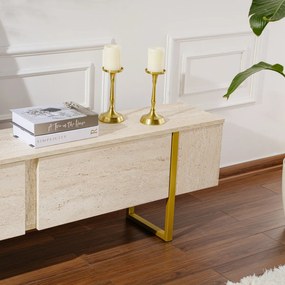 Serenity Travertine TV-állvány