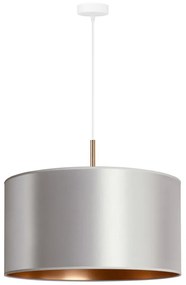 Duolla - Csillár zsinóron CANNES 1xE27/15W/230V á. 45 cm ezüst/réz