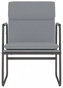 vidaXL világosszürke szövet pihenőszék 55 x 64 x 80 cm
