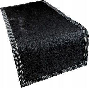 Abrosz Margo fényes strasszokkal 150x260 fekete