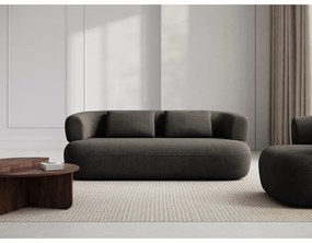 Barna buklé kanapé 178 cm Jenny – Micadoni Home