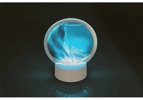 LED mozgó homokkép - kék