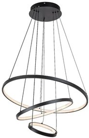 RÁBALUX 72346 BELIZA Modern Led Függesztett Lámpa Fekete IP20