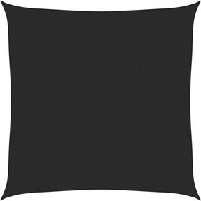 vidaXL fekete HDPE napvitorla 160 g/m² 4,5 x 4,5 m