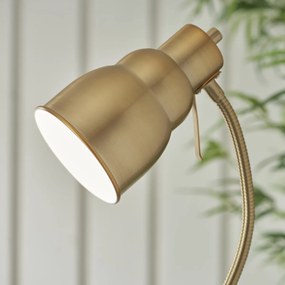 Endon modern állólámpa classic flexi antik sárgaréz end108126