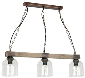 Csillár láncon HAKON 3xE27/60W/230V