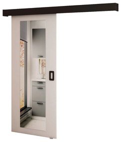 Tolóajtó 90 cm Bethany II (matt fehér + matt fekete). Akció -6%. 1043489