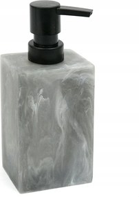 Folyékony Szappan Adagoló 300ml Szürke Fekete Márvány Diszpécser