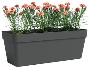 Újrahasznosított műanyag önöntözős láda 50 cm Capri – Artevasi