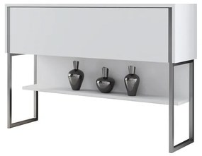 Komód Luxe - Silver, White