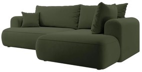 Sarokkanapé Olivo II (J) (zöld + fekete). 1099254