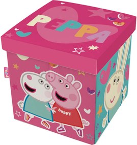 Peppa malac Happy játéktároló 30×30×30 cm