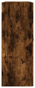 füstös tölgy színű fali szekrény 69,5 x 34 x 90 cm