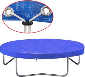 vidaXL trambulin takaróponyva PE 450-457 cm 90 g/m²