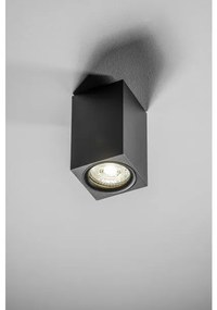 Lámpa Mennyezeti lámpatest TIPO, alum, 60x60x100, IP20, max 50W, kwad. Fekete