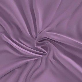 Kvalitex szatén lepedő elasztikus lila, 120 x 200 cm