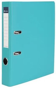 Iratrendező, 50 mm, A4, PP/karton, VICTORIA OFFICE, Basic, türkiz (IDI50TN)