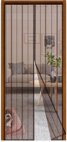 Szúnyogháló ajtóra, 90 cm x 210 cm