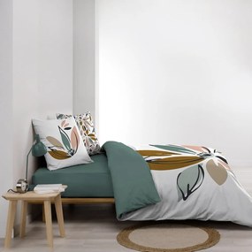 Fehér kétszemélyes-hosszabbított pamut ágyneműhuzat 240x220 cm Octavia – douceur d'intérieur