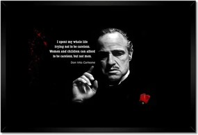 Poszterek keretben 60x40 Idézetek a Keresztapáról