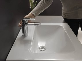 Hansgrohe Vernis Blend, mosdócsaptelep 100 fémhulladék készlettel húzóval, EcoSmart, króm, 71559000