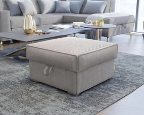 SMART COSARO XL puff tárolóval 71x71 cm, bézs