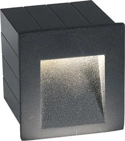 Kültéri Falba píthető Lámpa Szürke Step LED