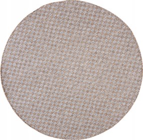 Vera Zsinórszőnyeg Kör 120x120 Lapos szövésű Univerzális Konyha Terasz w06