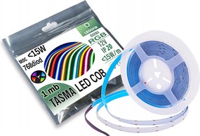 Cob Led szalag színes Rgb 12V 15w/m neon 1m