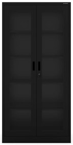 AMELIA vitrin 900 x 1850 x 400 mm, fekete