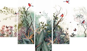 Kép - Természetes táj, akvárium (150x105 cm)