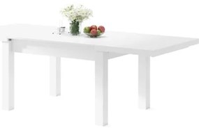 RALF fehér kihúzható étkezőasztal 12 személyre