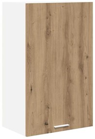 Függő szekrény Riga Artisan tölgy és fehér 50 x 31 x 80 cm