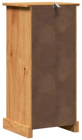 Fürdőszoba Szekrény VIGO&quot; Fiókkal 37x34x80 cm Tömör Fa Fenyőből&quot;