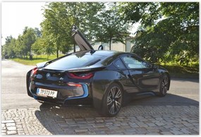 Poszterek 155x105 Bmw i8 Autó