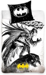 Batman Grafit ágyneműhuzat 140×200cm, 60x70 cm